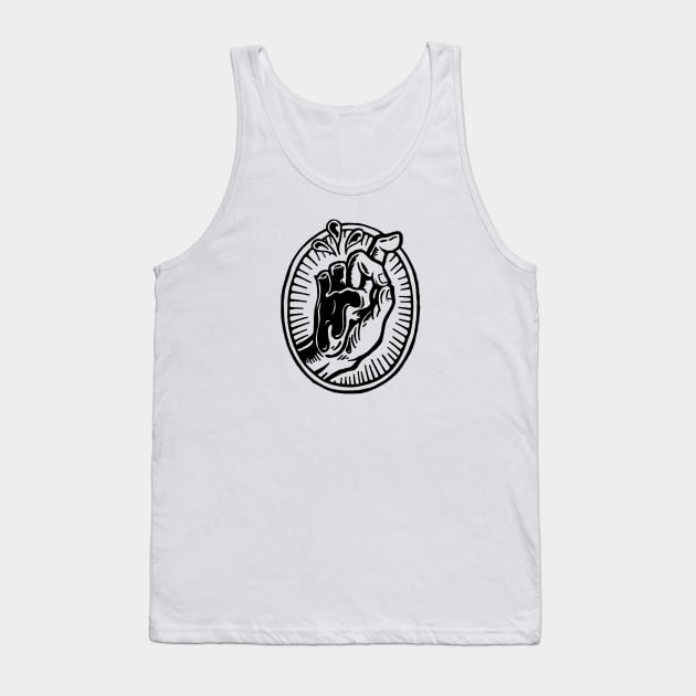 hand Tank Top by SLUP.